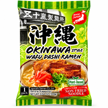 IRAGASHI SEIMEN Plantaardige Wafu Dashi Ramen 109 g