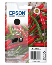Epson 503 inktcartridge 1 stuk, origineel normaal rendement zwart