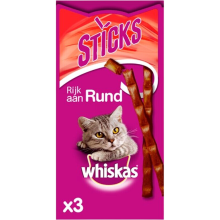 Whiskas kattensticks rund 3 x 6 g