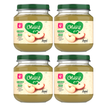 Olvarit 1e fruitsnack 4 maanden+ appel 125 g * 4