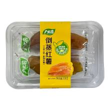 Guangdayuan Invertgekookte zoete aardappel (transparante doos) 200 g