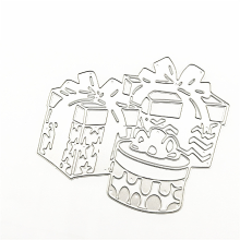 WhereHike Zilveren doos snijvormen metalen reliëfstencils voor scrapbooking fotoalbum decoratief papier kaarten maken cadeaus, die cut en reliëf, scrapbooking die cuts