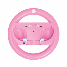 HORI JoyCon stuurwielhouder voor Switch 2   Peach Edition
