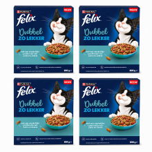 Felix Dubbel zo lekker zalm, zeevis & rode biet*4