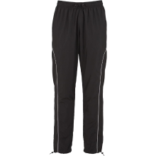 Urban Classics trainingsbroek met bies en panelen zwart XL