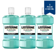 Listerine Smaken Spearmint 500 ml (3 Pack)