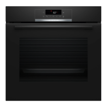 Bosch HQG572EB3 – Inbouwoven – Elektrisch – Zwart – Airfry functie – 71 L – Stoomkoken – Pyrolytische zelfreiniging.