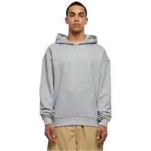 Urban Classics ultrazware hoodie van sweatstof en fleece   hoodies grijs XXL