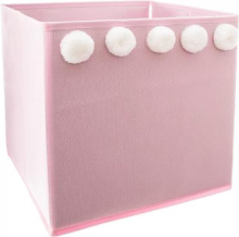 Atmosphera Opbergdoos   29 x 29 cm, Roze