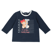 Chicco T shirt met lange mouwen   donkerblauw   62