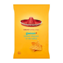 G'woon Tortilla Chips Naturel   165 g