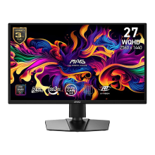 MSI MAG 272QP QD OLED X24 26,5 inch QD OLED WQHD 16:9 240 Hz 400 cd/m² 0,03 ms 2x HDMI DP USB Type C