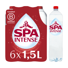 SPA Intense Bruisend Natuurlijk Mineraalwater 6 x 1.5 L