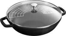 STAUB gietijzeren wokpan   30 cm