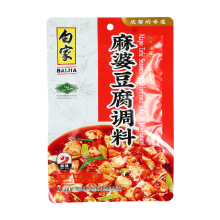 Bai Jia Baijia Mapo Tofu kruidenmix (roergebakken tofu in hete saus)   100 g