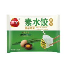 Sanquan SAN QUAN dumplings met Chinese bieslook en eieren 450 g