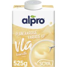 Alpro Vanille Smaak Dessert   525 g
