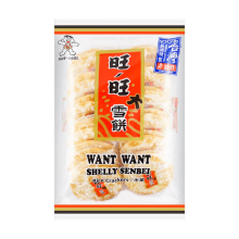 WANT WANT Grote Sneeuwkoekjes Originele Smaak 150 g (Inclusief 12 Pakjes)