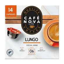 Cafe Nova Lungo Capsules   14 Stuks