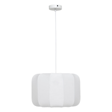 Atmosphera Tobie hanglamp diameter 37 cm wit katoen