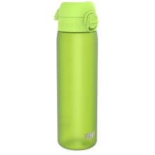 ION8 waterfles, 500 ml/18 oz, lekvrij, eenvoudig te openen, veilige vergrendeling, vaatwasserbestendig, BPA vrij, hygiënische flip dop, draaggreep, past in bekerhouders, eenvoudig te reinigen, CO₂ neutraal, groen