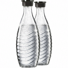 SodaStream DuoPack bruiswaterapparaat   Maak bruiswater thuis   Inclusief twee glazen karaffen   BPA vrij