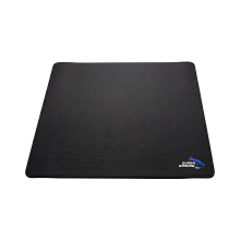 Shark Gaming muismat, 450 × 400 mm, Bedieningsoppervlak, Antislip rubberen basis, Gestikte randen, Zwart