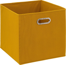 5Five Mosterd Opbergdoos   31 x 31 cm, Geel