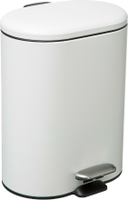 5Five Softcl Prullenbak   6 L, Wit