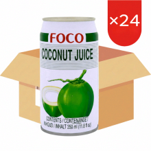 FOCO Kokosdrank, Origineel 350 ml x 24 (Doos)