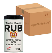 Cape Herb & Spice Cape Herb & Spice Smokehouse BBQ rub 100 g x 6