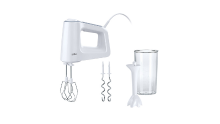 Delonghi Braun MultiMix 3, Handmixer, HM3105WH, Wit
