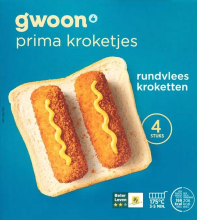 G'woon rundvleeskroketten 4 stuks 280 g