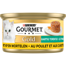 Gourmet Gold hartig mini cakeje met kip en wortel