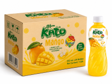KATO mangosap met kokosgelei 320 ml × 24