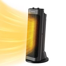 PELONIS 2000 W PTC keramische ventilatorkachel, warm in 3 seconden, 70° zwenkfunctie, kantelbeveiliging met uitschakeling en oververhittingsbeveiliging, draagbaar ontwerp, geschikt voor ruimtes van 15 m²