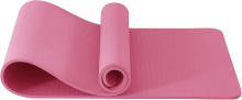 Narwhal Good Nite 10 mm Dikke TPE Yogamat 183 x 61 cm Antislip Sportmat met Draagriem, Extra Kussen voor Pilates Gym Thuissport, Pruim
