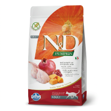 Farmina N&D pompoen kattenvoer met kwartel 1,5 kg