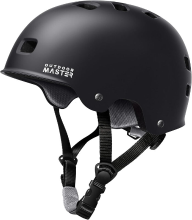 OutdoorMaster Skateboardhelm Oryx Zwart XS 46 51 cm