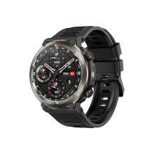Blackview W50 Pro smartwatch met 1,45 inch scherm, batterijduur van 100 dagen, verlichting, kompas, IP68 waterdicht, bellen via Bluetooth, hartslagmeting, sporthorloge met meer dan 100 sportmodi voor Android/iOS