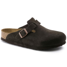 Birkenstock Boston Suèdeleer (Regular) Mokka 40