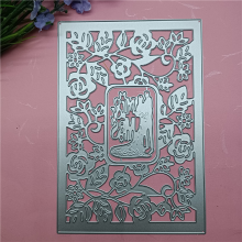 WhereHike set stempels en stansmallen, transparante stempels en metalen stansmallen voor doe het zelf plakboeken en fotoalbumdecoratie, knutselbenodigdheden voor zelf kaarten maken