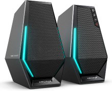Edifier G1500 Computerluidsprekers, Hecate Gaming Speakers met RGB, Bluetooth 5.3, USB ingang, 3.5Mm AUX ingang   zwart