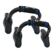 Capelli Sport Opdrukstang ophangplank met antislip en stevige constructie, draagbaar voor thuisfitness training, opdrukstangen handgreep voor vloeroefeningen