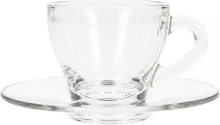 Bialetti espresso glazen set   60 mL, 2 stuks