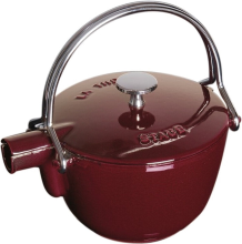 STAUB Classic theepot rond 1,15 l grenadine