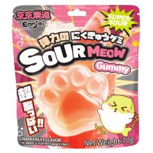 ENNJOI SOURMEOW gummie met grapefruitsmaak 70 g