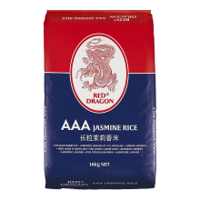 Red Dragon Cambodjaanse geurige langkorrelige rijst 18 kg