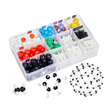 Moleculair modelbouwpakket, educatieve set voor organische en anorganische chemie voor studenten en docenten, 404 delig, nieuwjaarsuitverkoop, topcadeaukeuzes