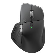 Logitech MX Master 4 voor zakelijk gebruik, draadloze muis, 8K DPI, Logi Bolt ontvanger, Bluetooth, opladen via USB C, grafiet